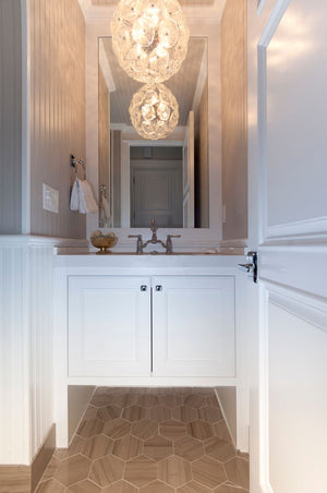 Fiori 22.5' 20 Light Single Pendant in Polished Chrome