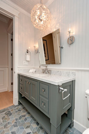 Fiori 12' 8 Light Single Pendant in Polished Chrome