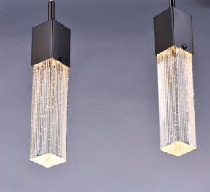 Fizz III 5' 3 Light Linear Pendant in Bronze