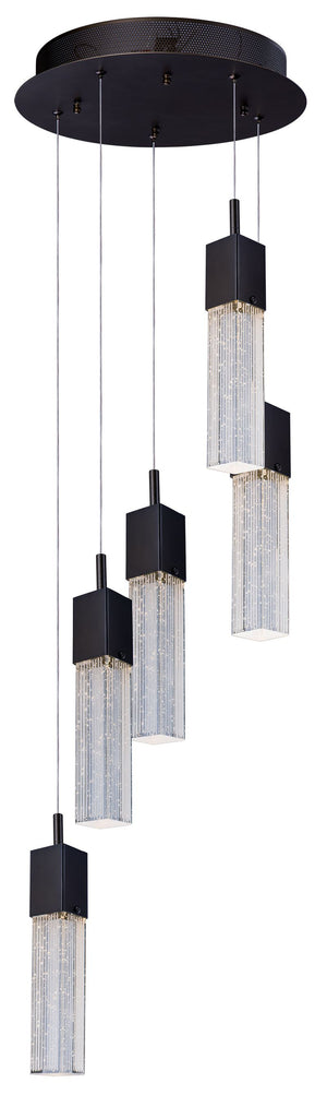 Fizz III 13.75' 5 Light Single Pendant in Bronze