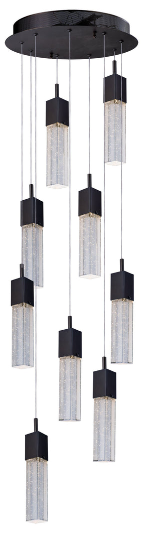 Fizz III 15.75' 9 Light Single Pendant in Bronze