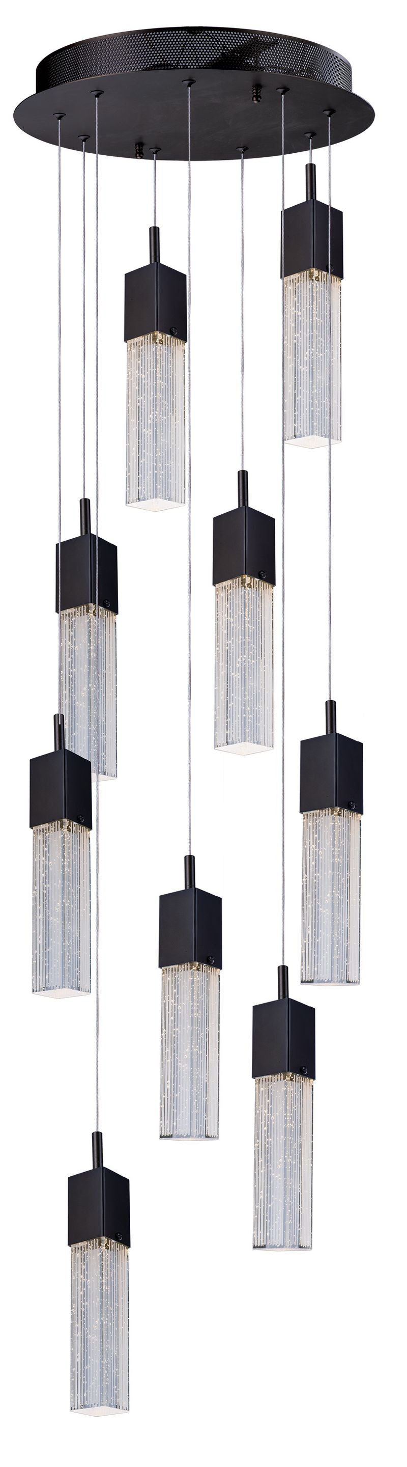 Fizz III 15.75' 9 Light Single Pendant in Bronze