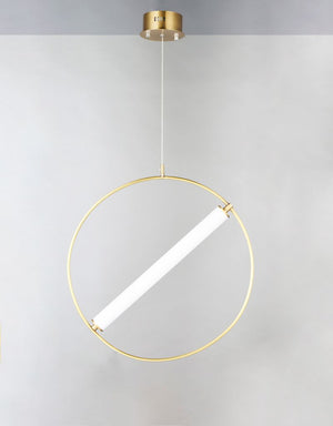 Flare 17.75' Single Light Pendant in Black and Soft Gold