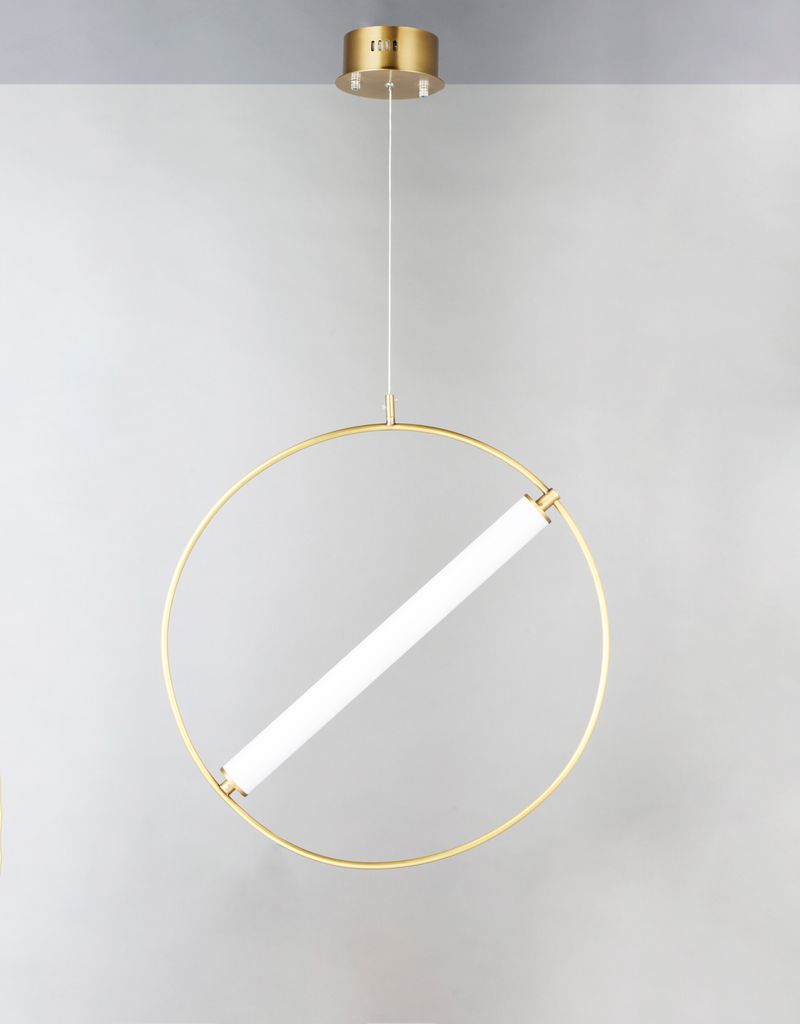 Flare 17.75' Single Light Pendant in Black and Soft Gold
