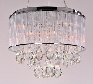 Gala 22.5' 15 Light Chandelier in Polished Chrome