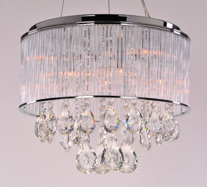 Gala 22.5' 15 Light Chandelier in Polished Chrome