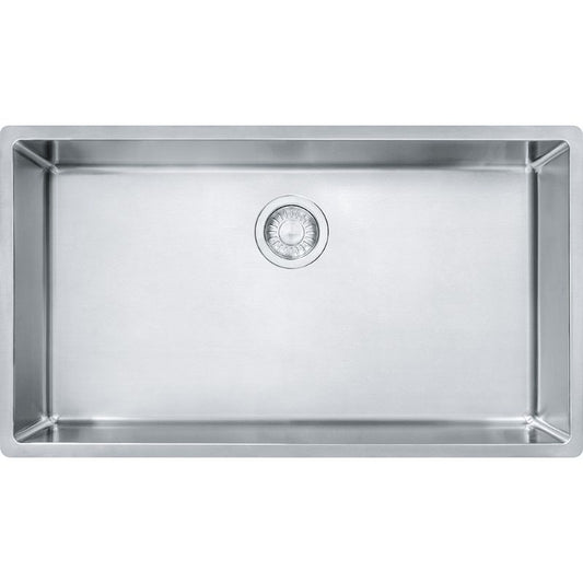 Cube 31.56" Stainless Steel Single Basin Kitchen Sink with 36" Minimum Cabinet Length