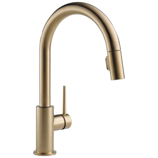 Trinsic Pull-Down Kitchen Faucet in Champagne Bronze