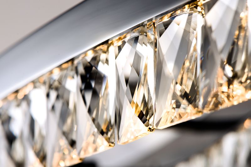 Icycle 12.5' Wide 1 Light Single Pendant using PCB Integrated LED Bulbs in Polished Chrome