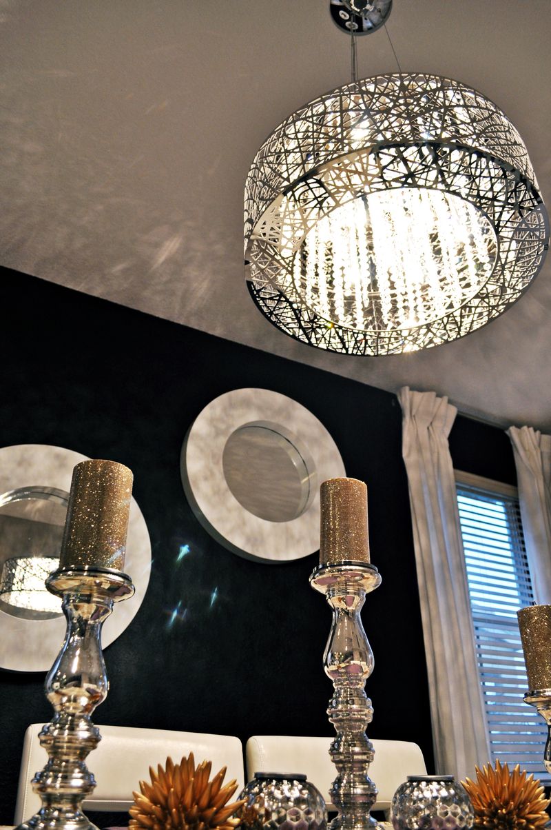 Inca 23.5' 9 Light Multi-Light Pendant in Polished Chrome