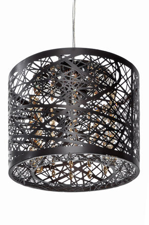Inca 7.75' Single Light Mini-Pendant in Bronze