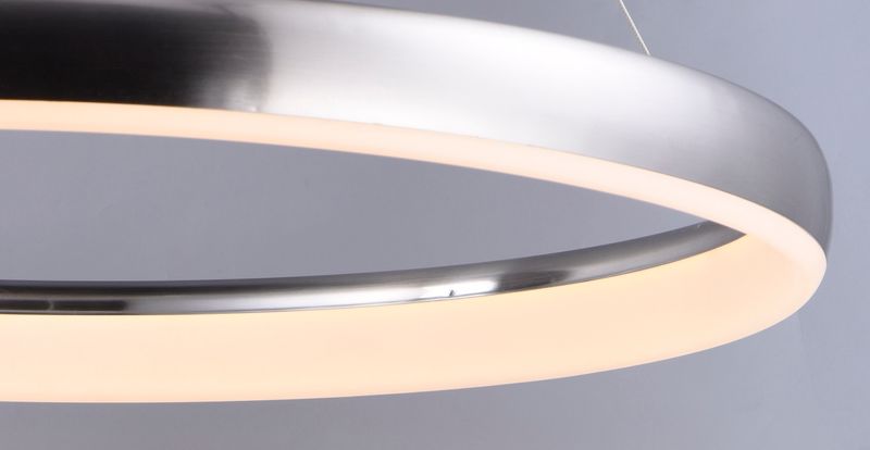 Innertube 31.5' Single Light Pendant in Satin Nickel