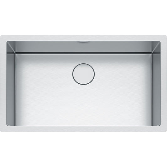 Professional 2 32.5" Stainless Steel Single Basin Undermount Kitchen Sink - 10" Depth