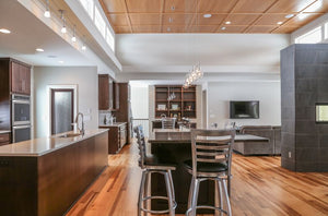 Larmes 4.75' Single Light Pendant in Polished Chrome