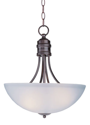 Logan 15.5' 3 Light Inverted Bowl Pendant in Oil Rubbed Bronze