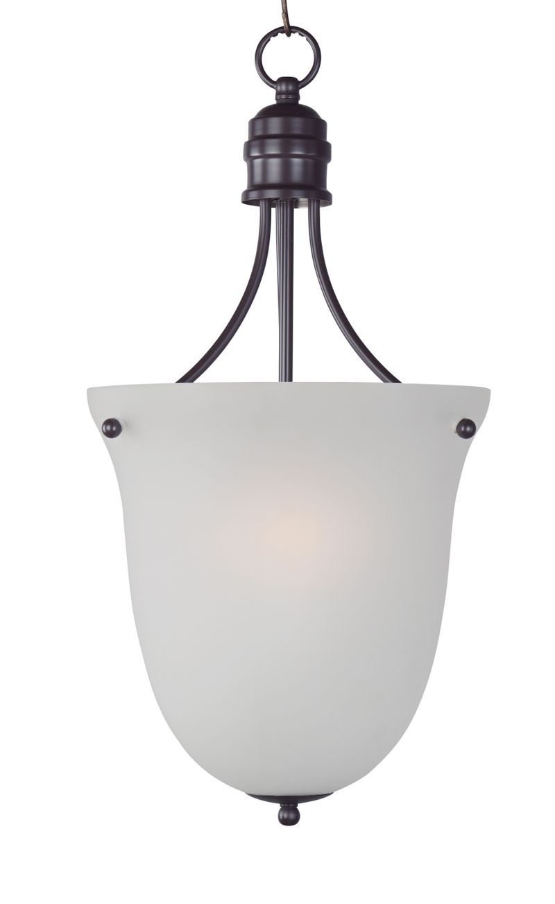 Logan 12.75' 3 Light Entry Foyer Pendant in Oil Rubbed Bronze