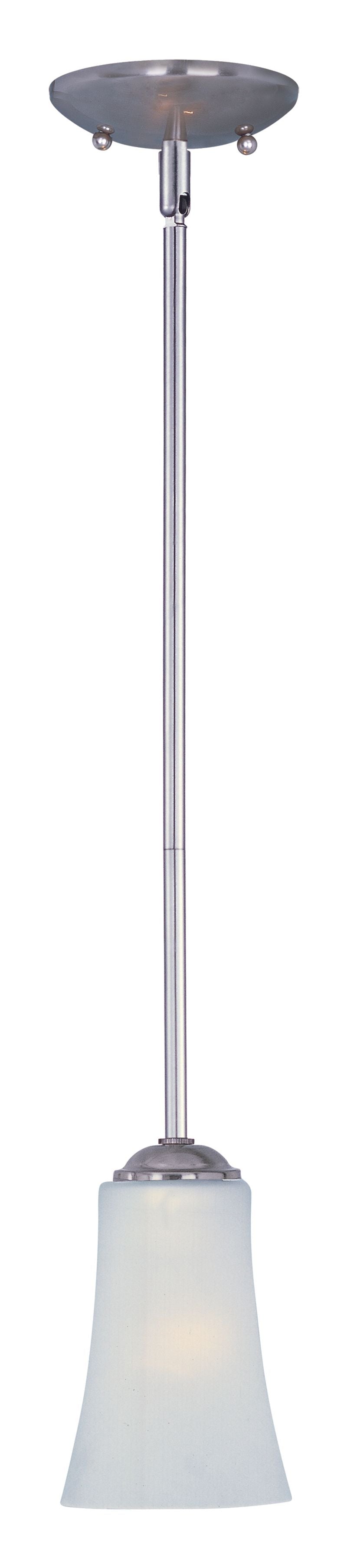 Logan 4.5' Single Light Mini-Pendant in Satin Nickel