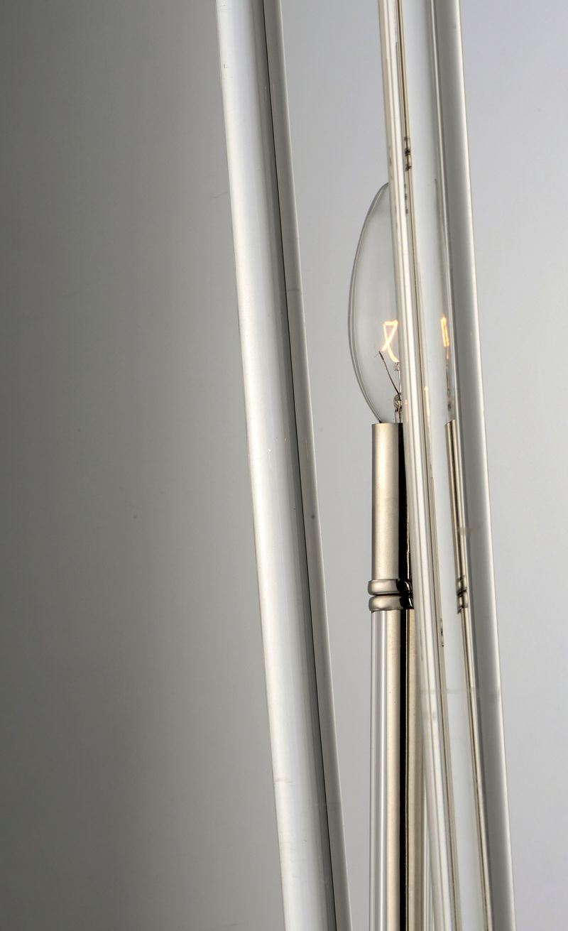 Lucent 17.5' 4 Light Entry Foyer Pendant in Polished Nickel