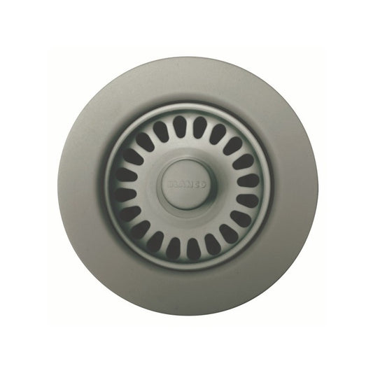 Blanco 3.5" Basket Strainer in Truffle