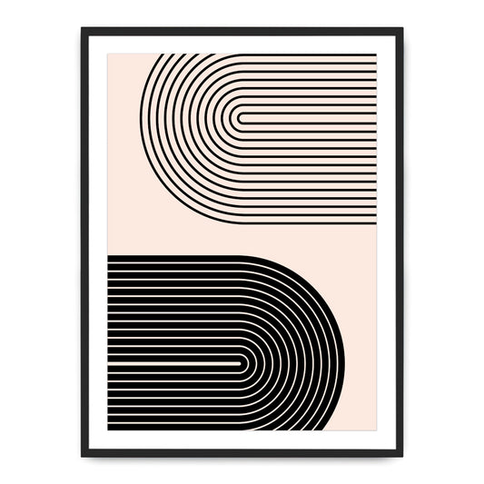 Boho Geometrics II Graphic on Matte Paper By Teague Studios - 13" x 19"
