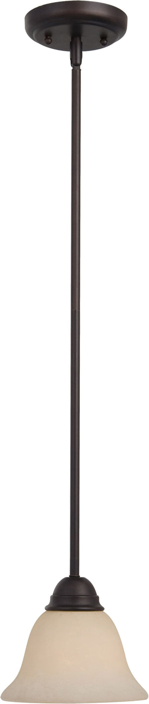 Manor 7' Single Light Mini-Pendant in Oil Rubbed Bronze