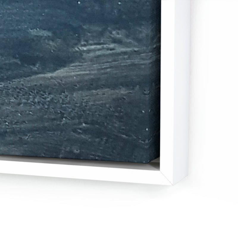Mountain Abstraction Painting on Matte Canvas By Teague Studios - 39' x 29'