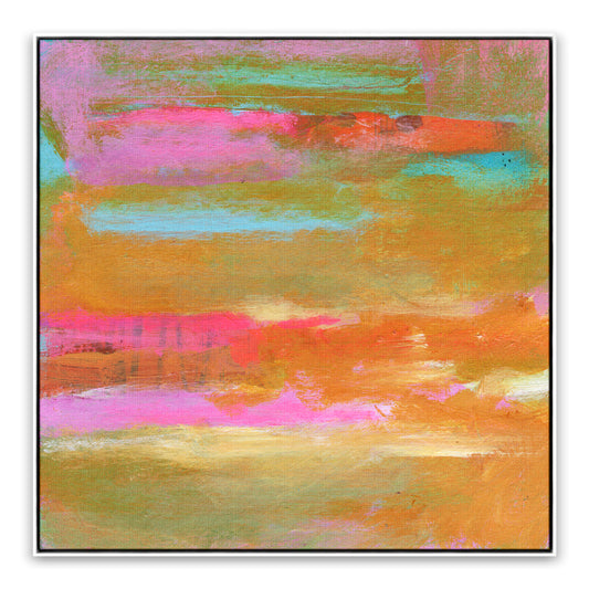 Transported Painting on Matte Canvas By Linda O'Neill - 23" x 23"