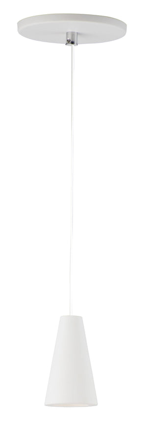 Micro 2.25' Single Light Mini-Pendant in White
