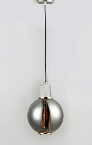 Minaret 10.5' Single Light Pendant in Polished Nickel