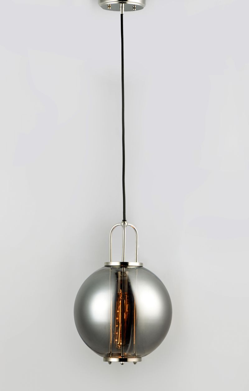 Minaret 10.5' Single Light Pendant in Polished Nickel