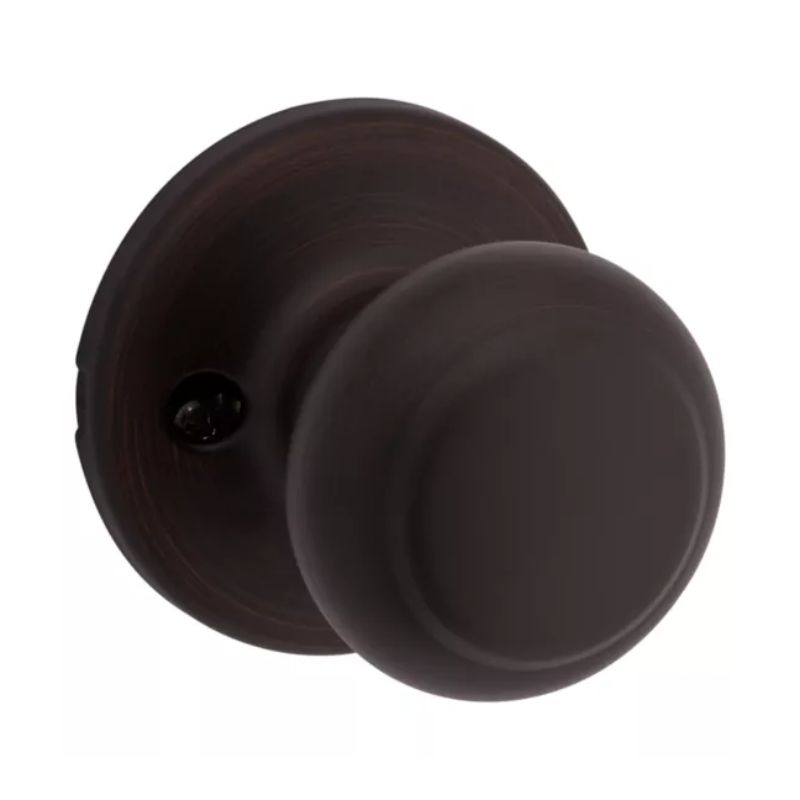 Cove Half Dummy Door Knob in Venetian Bronze