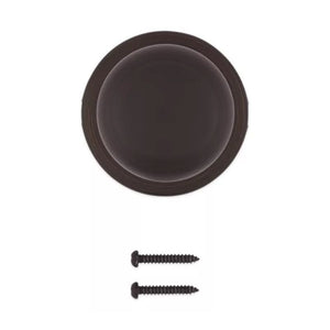 Cove Half Dummy Door Knob in Venetian Bronze