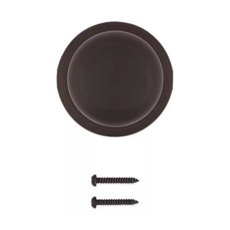 Cove Half Dummy Door Knob in Venetian Bronze