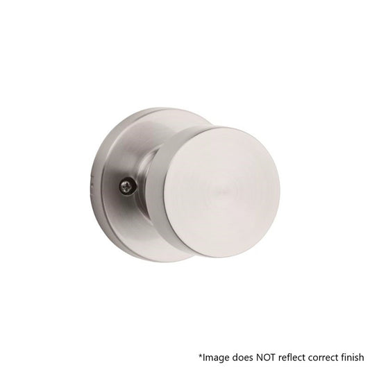 Pismo Round Half Dummy Door Knob in Polished Chrome