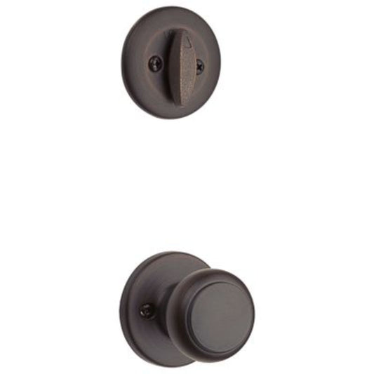 Cove Interior Trim Handle Set in Venetian Bronze