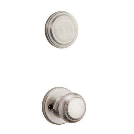 Cove Dummy Interior Trim Handle Set in Satin Nickel