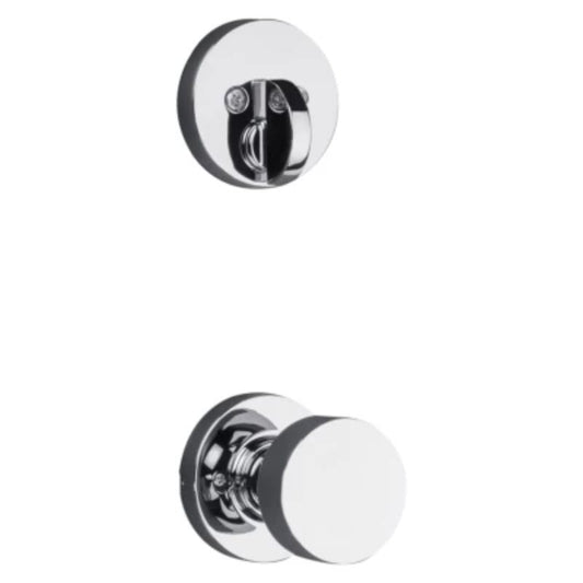 Pismo Round Interior Trim Handle Set in Polished Chrome