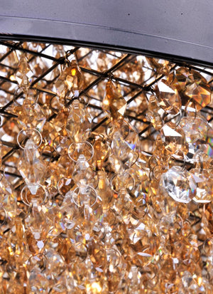 Mystic 12' 22 Light Linear Pendant in Bronze