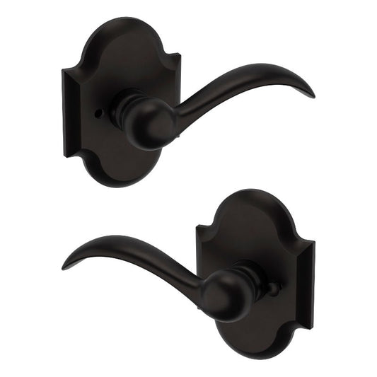 Beavertail Privacy Lever in Oil Rubbed Bronze