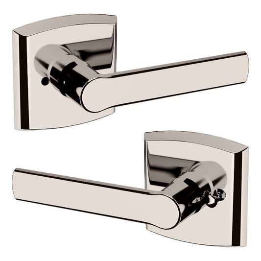 Soho Privacy Lever in Lifetime Polished Nickel
