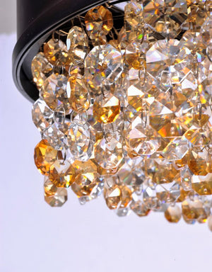 Mystic 24' 16 Light Single Pendant in Bronze