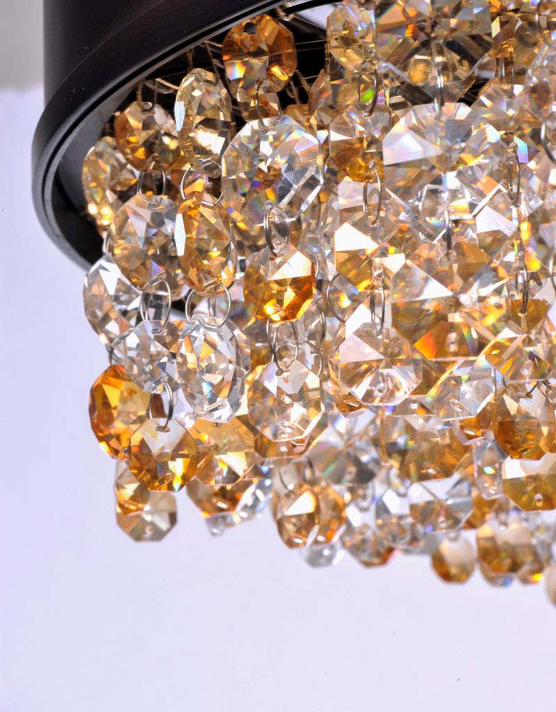 Mystic 24' 16 Light Single Pendant in Bronze