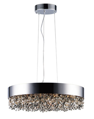 Mystic 24' 16 Light Single Pendant in Polished Chrome