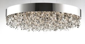 Mystic 30' 22 Light Single Pendant in Polished Chrome