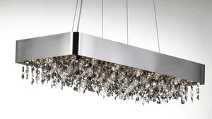 Mystic 12' 22 Light Linear Pendant in Polished Chrome