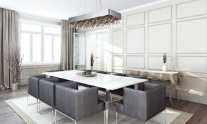 Mystic 12' 22 Light Linear Pendant in Polished Chrome