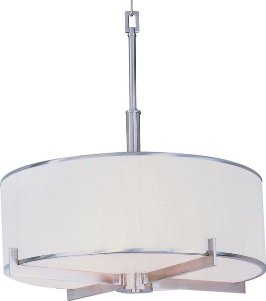 Nexus 22" 4 Light Entry Foyer Pendant in Satin Nickel