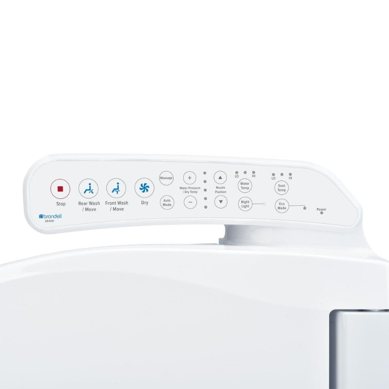 Swash Advanced Elongated Bidet Seat with Right Hand Control in White