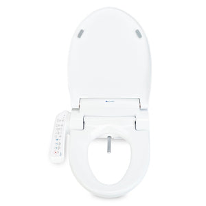 Swash Advanced Round Bidet Seat with Right Hand Control in White