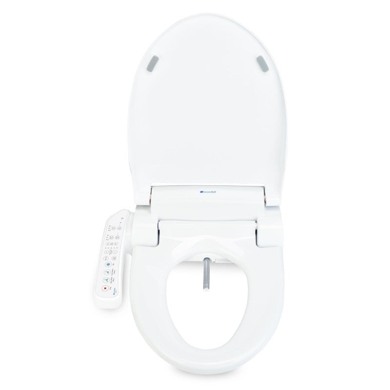 Swash Advanced Round Bidet Seat with Right Hand Control in White